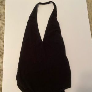 Black American Apparel Halter Leotard - Size M